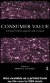 Title details for Consumer Value by Morris  Holbrook - Available